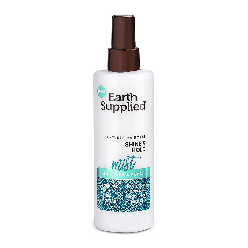 Earth Supplied Moisture & Repair Shine & Hold Mist with Shea Butter, 8.5 Oz